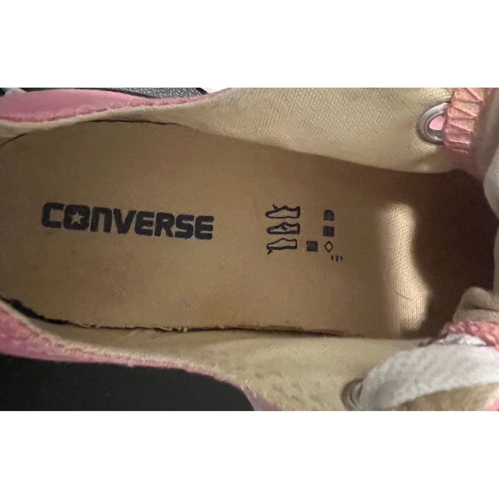 Converse Chuck Taylor All Star Kids 3 Pink Low Top Canvas 3J238